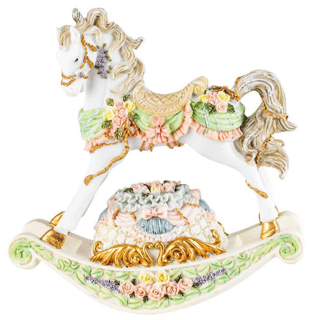 ROCKING MUSICAL HORSE