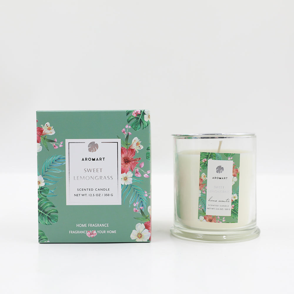 350G AROMART CANDLE:SWEET LEMONGRASS