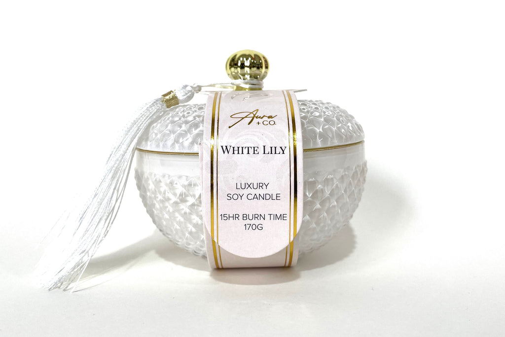 LE MAISON 170G SOY CANDLE  WHITE LILY