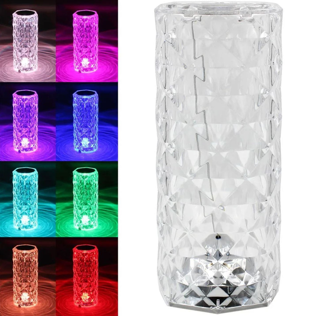 Led Rose Diamond Lamp