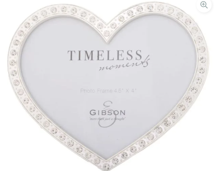 Diamond Heart Frame 5X4