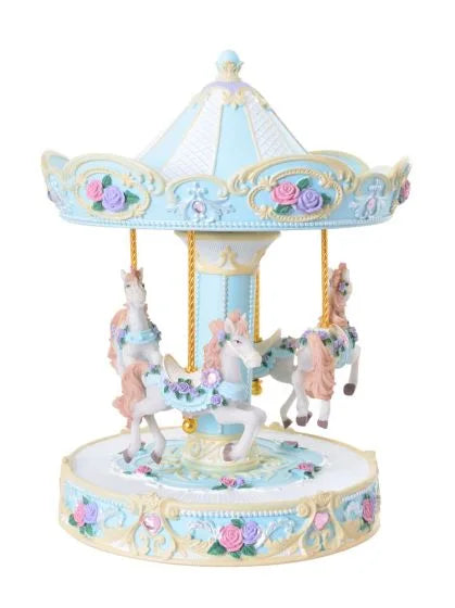 Musical Blue Carousel Large