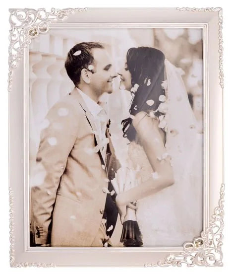 Silver Satin Frame 8X10