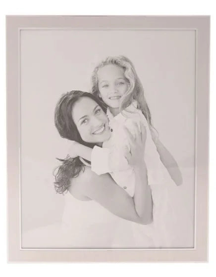 2 Tone Silver Frame 8X10