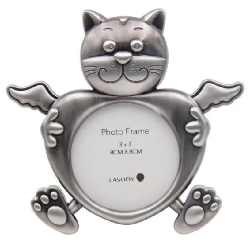 Cat Angel Memorial Frame 3X3