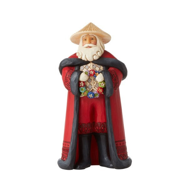 Jim Shore Heartwood Creek Christmas Around the World - Filipino Santa
