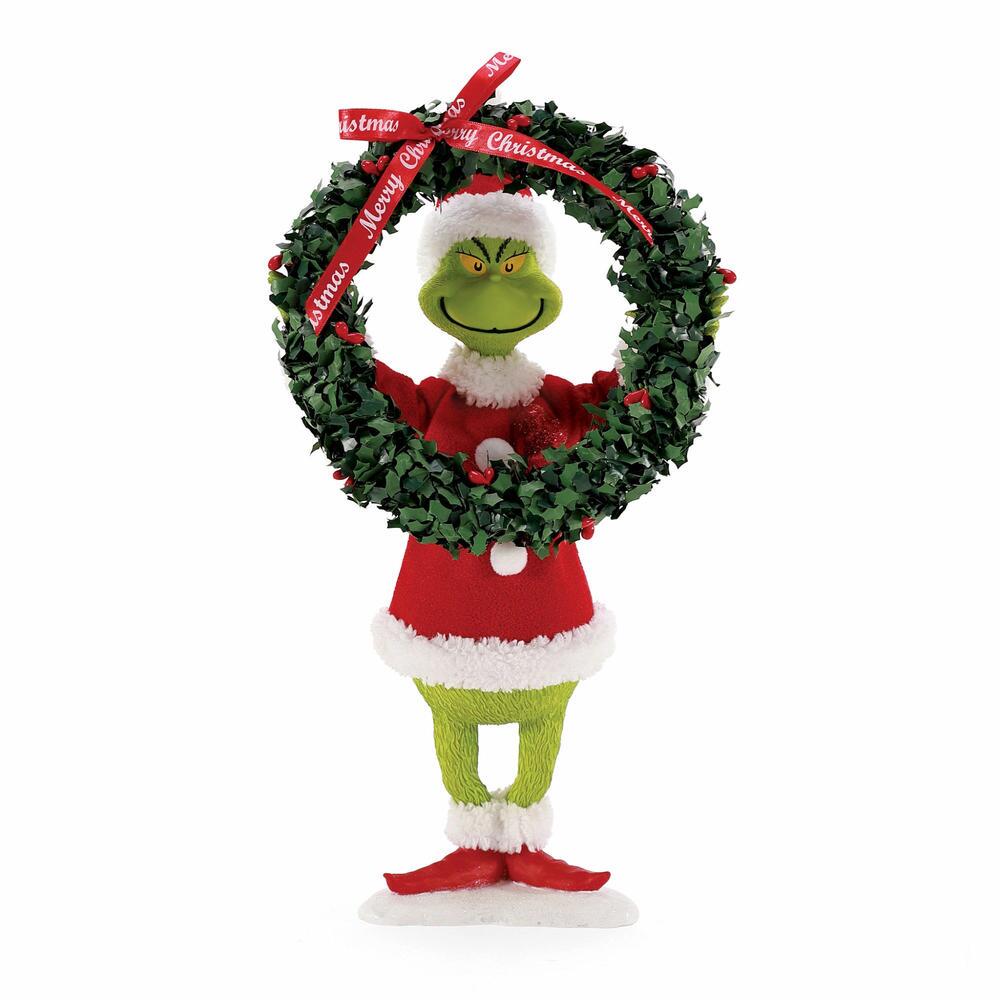 D56 Possible Dreams -Grinch - 33cm/13inch Grinch Decorates