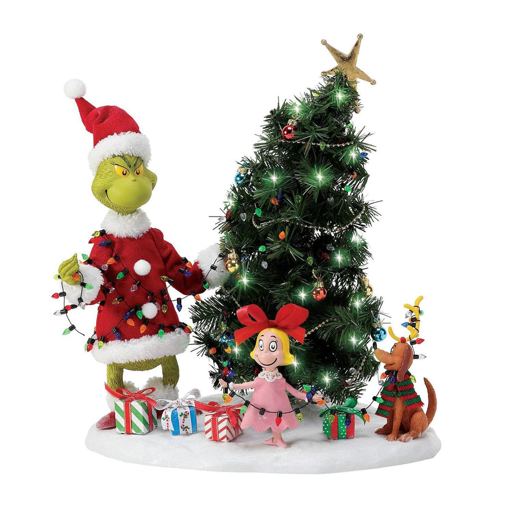 D56 Possible Dreams - 35.5cm/14" Who-Ville Tree Trimming Party