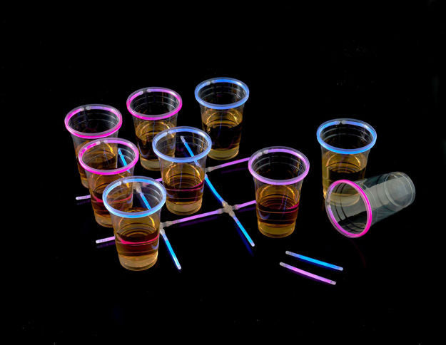 GLOWING TIC TAC TOE GAME