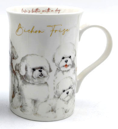 Muddy Paws - Bichon Frise Mug