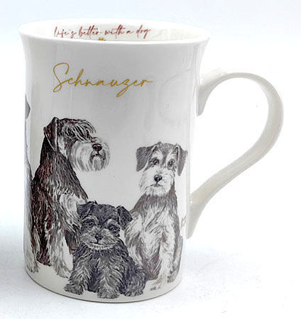 Muddy Paws - Schnauzer Mug