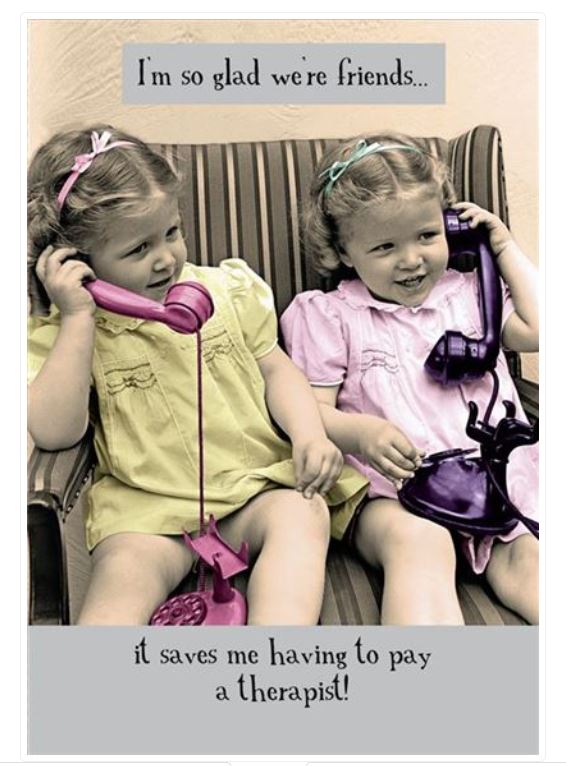 Glad We Are Friends Greeting Card