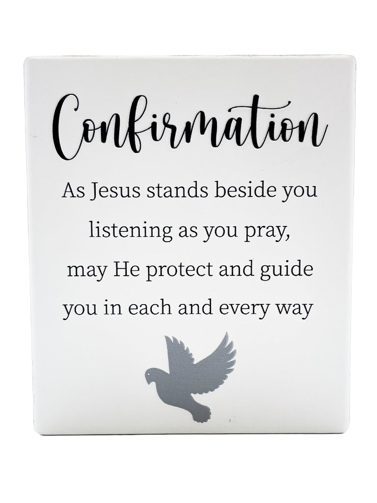 INFINITY CERAMIC PLAQUE - CONFIRMATION