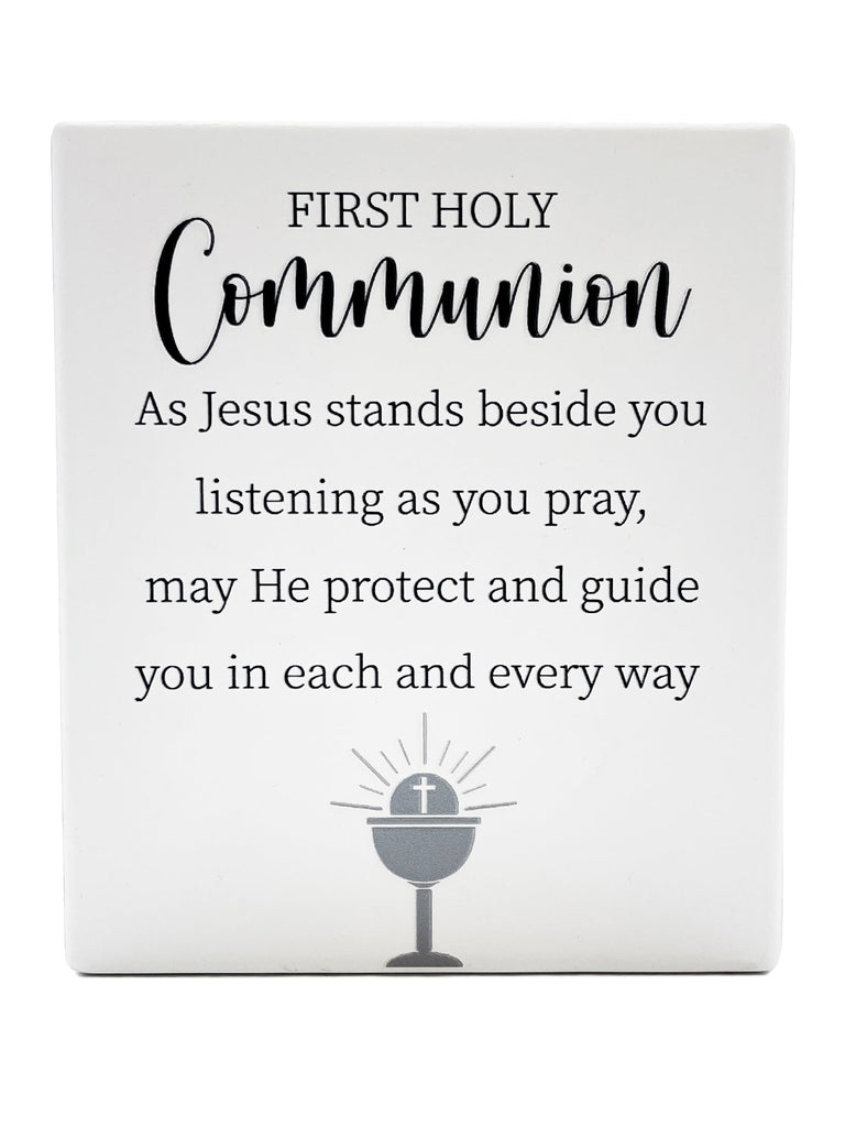INFINITY CERAMIC PLAQUE -COMMUNION