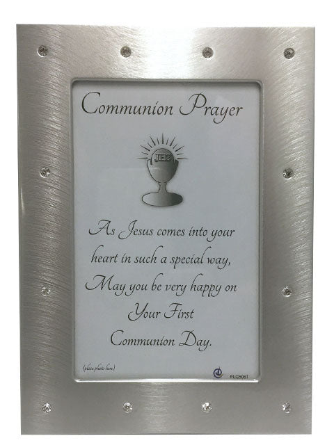 DIAMENTE 6 X 4 COMMUNION PHOTO FRAME