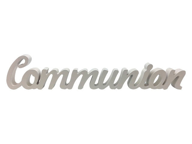 COMMUNION WORDING DECOR