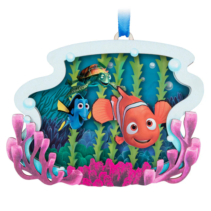 Hallmark 2024 Keepsake — Disney and Pixar Finding Nemo Totally Unforgettable Friends Papercraft Ornament