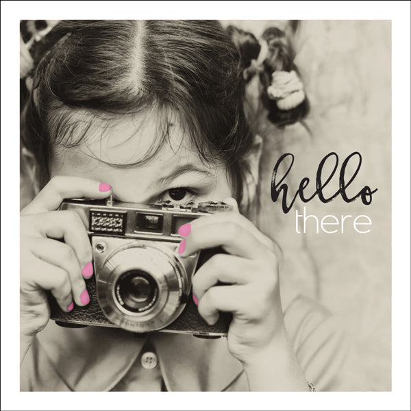 Hello there mini thinking of you greeting card