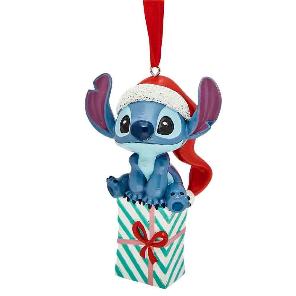 (Pre Order) DISNEY CHRISTMAS: HANGING DECORATION STITCH ON PRESENT