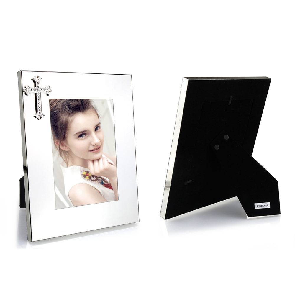 Whitehill Frames - Cross Photo Frame 13cm x 18cm