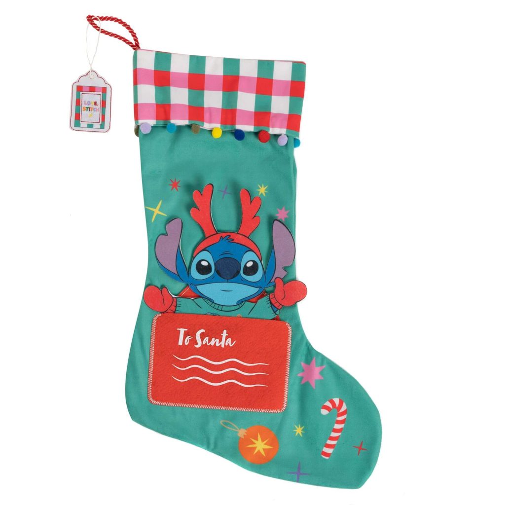 Disney Christmas Stitch Stocking