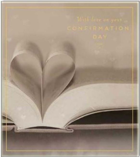 With Love on Your Confirmation Day Card