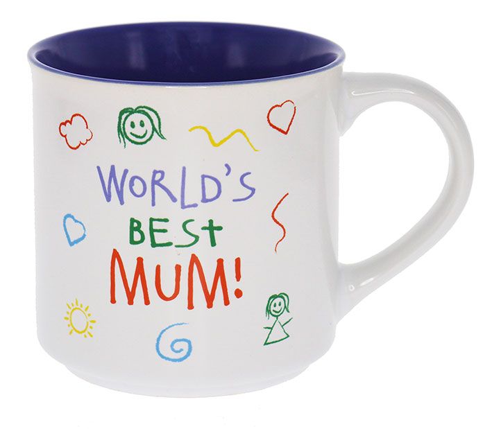 MUM KID ART COFFEE MUG