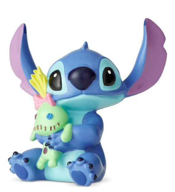 Stitch With Doll Mini Figurine
