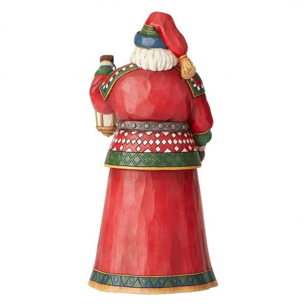 Jim Shore Heartwood Creek Lapland Santa with Lantern