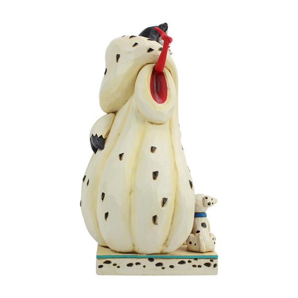 Jim Shore Disney Traditions - Cruella De Vil  with Puppies Figurine