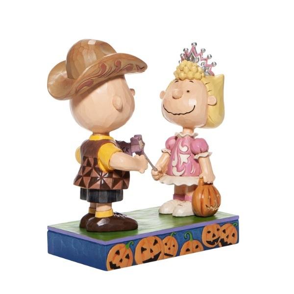 Jim Shore - Peanuts - Charlie Brown & Sally - Trick or Treat