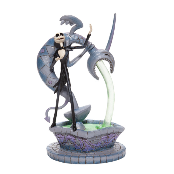 Jim Shore Disney Traditions - Nightmare Before Christmas - Jack Skellington on Fountain
