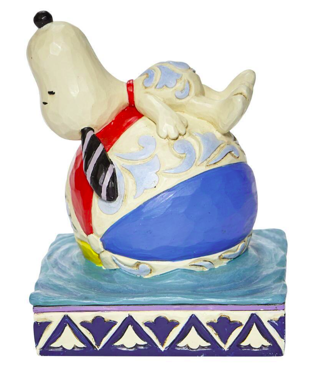Peanuts by Jim Shore - 11.75cm/4.625" Snoopy On Beach Ball