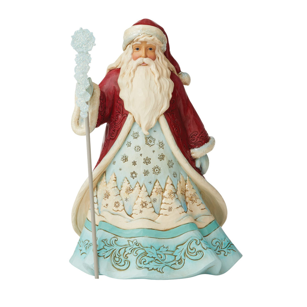 Heartwood Creek - 26cm Santa with Snowflakes