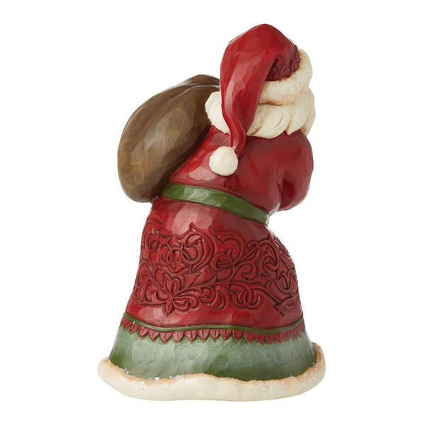 JIM SHORE HEARTWOOD CREEK VICTORIAN - SANTA WITH TOY BAG