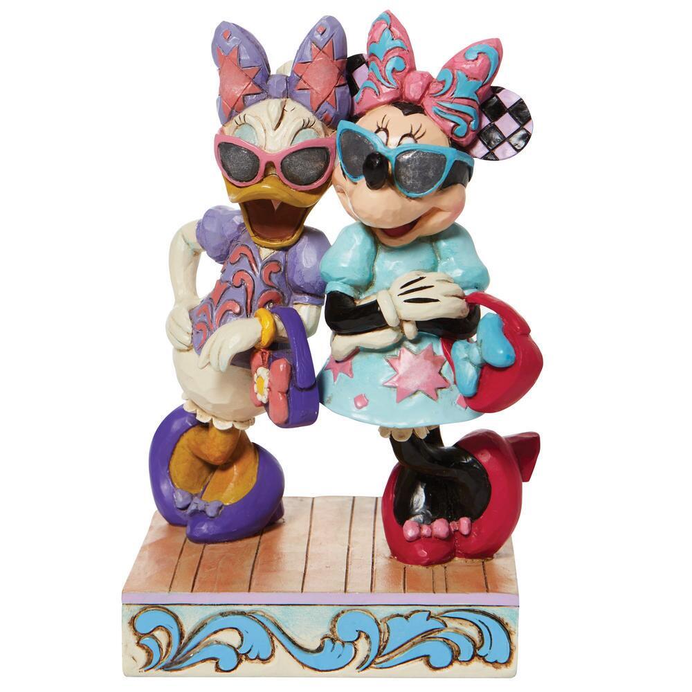 Jim Shore Disney Traditions Fashionista Minnie And Daisy