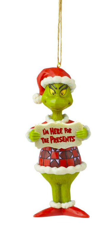Grinch by Jim Shore - 12.5cm/5" Grinch I'm Here PVC HO