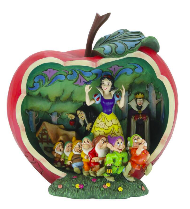 Jim Shore Disney Traditions Snow White Apple Scene