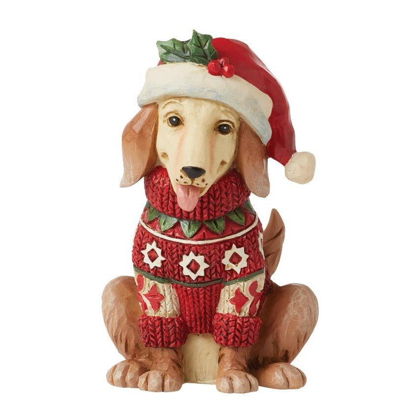 Heartwood Creek - 9cm/3.5" Mini Christmas Dog