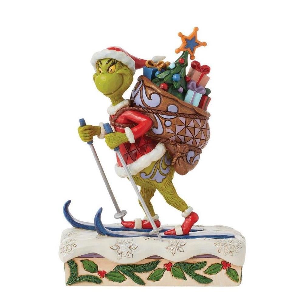 Grinch by Jim Shore - 17cm/6.75" Grinch Skiing