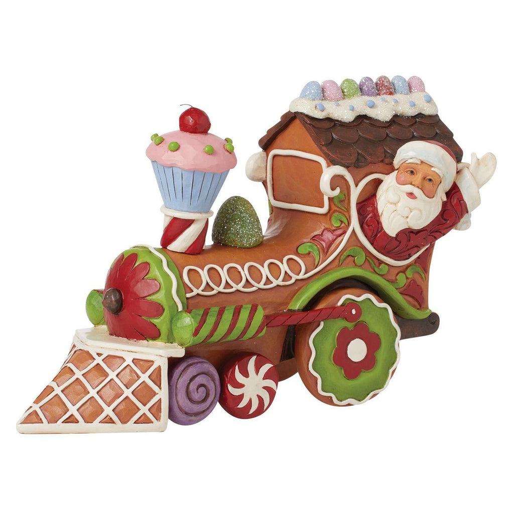 Jim Shore Heartwood Creek - 12cm Gingerbread Train Engine