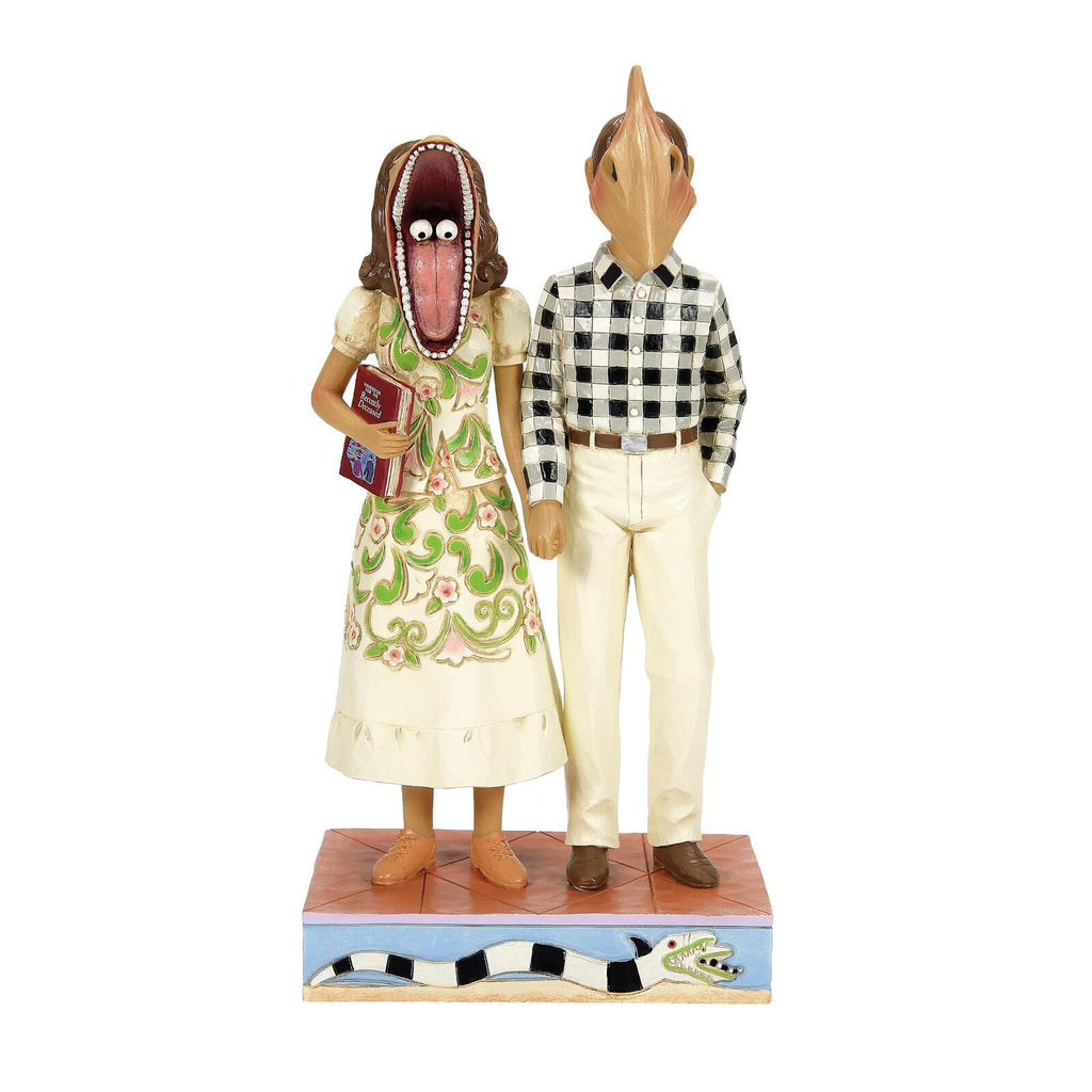 Beetlejuice by Jim Shore - 19.5cm Adam & Barbara