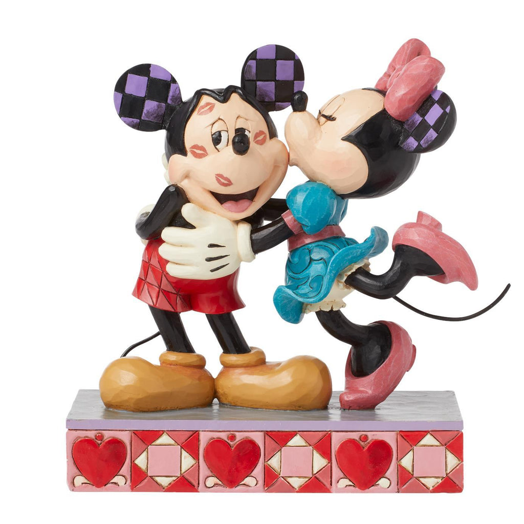 Jim Shore Disney Traditions - 16cm Mickey & Minnie Love
