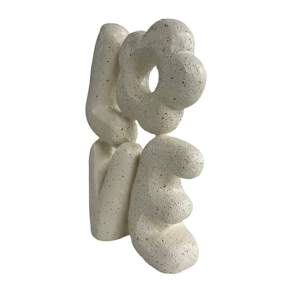 Love w/Flower Decorative Ornament 13.5x16x18.5cm