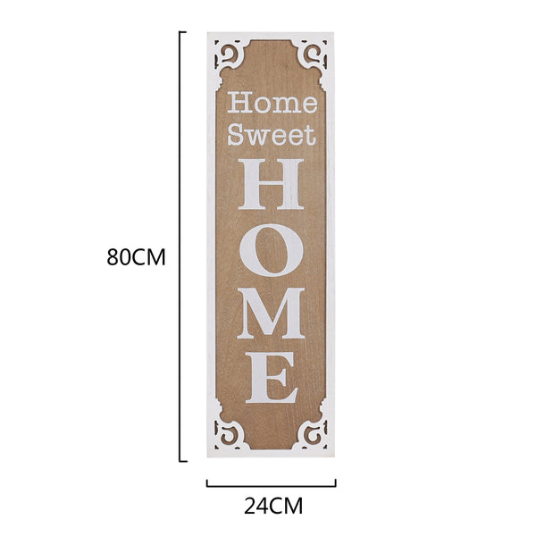 80CM HAMPTONS HOME SWEET HOME WALL ART