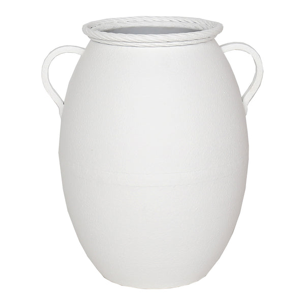 42cm Artisan Two-Handle Decorative Vase w/ Coil Rim 39x33x42cm