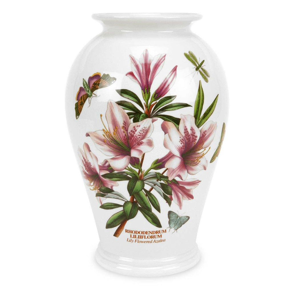 Portmeirion Botanic Garden - 20.32 cm Canton Vase Lily Flowered Azalea