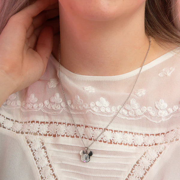 ECC Mickey Mouse Enamel Necklace
