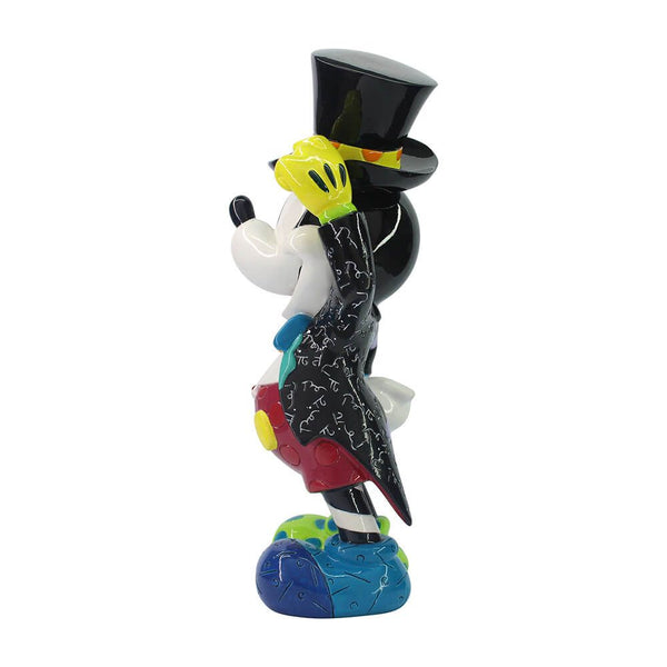Disney Britto- MICKEY MOUSE WITH TOP HAT FIGURINE - LARGE