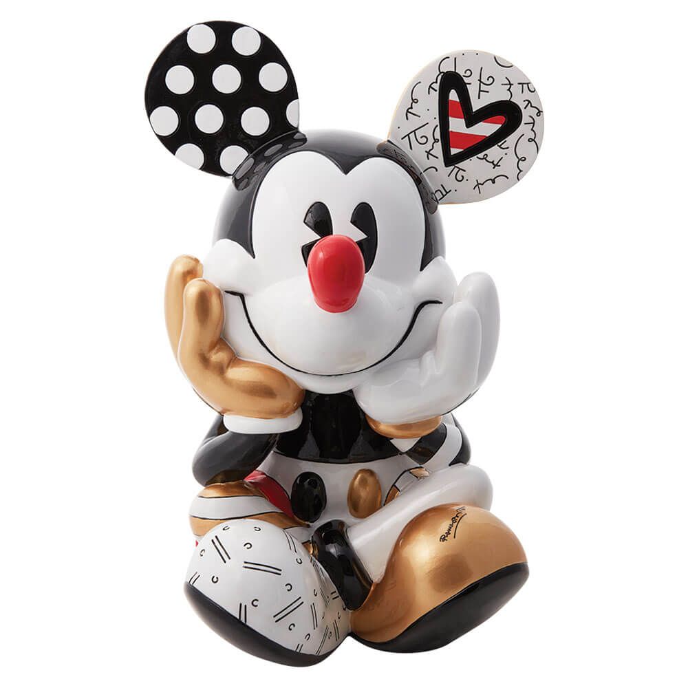 Britto Midas Mickey sitting Extra Large Figurine